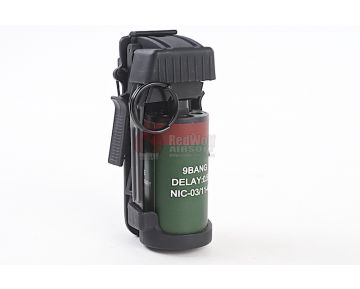 TMC Flashbang Grenade Pouch w/ Dummy BB Can - Black