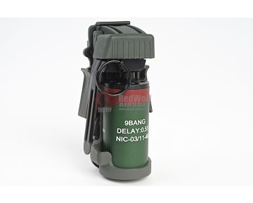 TMC Flashbang Grenade Pouch w/ Dummy BB Can - OD
