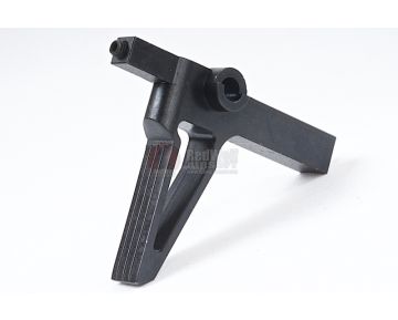 G&P GBB Stainless Steel Flat Trigger for WA M4A1 Series / G&P GBB M4A1 Series Metal Body - Black