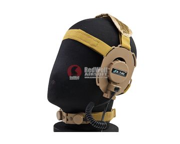 Z Tactical Bowman III Headset with Throat Mic - DE