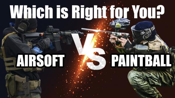 Airsoft vs. Paintball - What Hurts More?