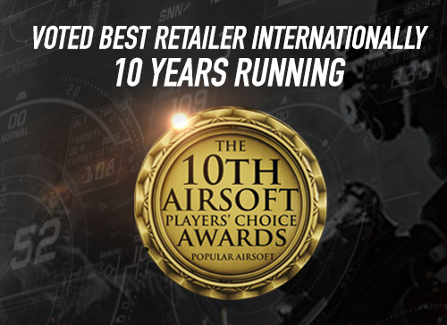 RedWolf Airsoft has won the world recognized Players Choice Awards every year since since 2010 RedWolf Airsoft has been publicly voted as the winner in the Best Retailer category every year since 2010