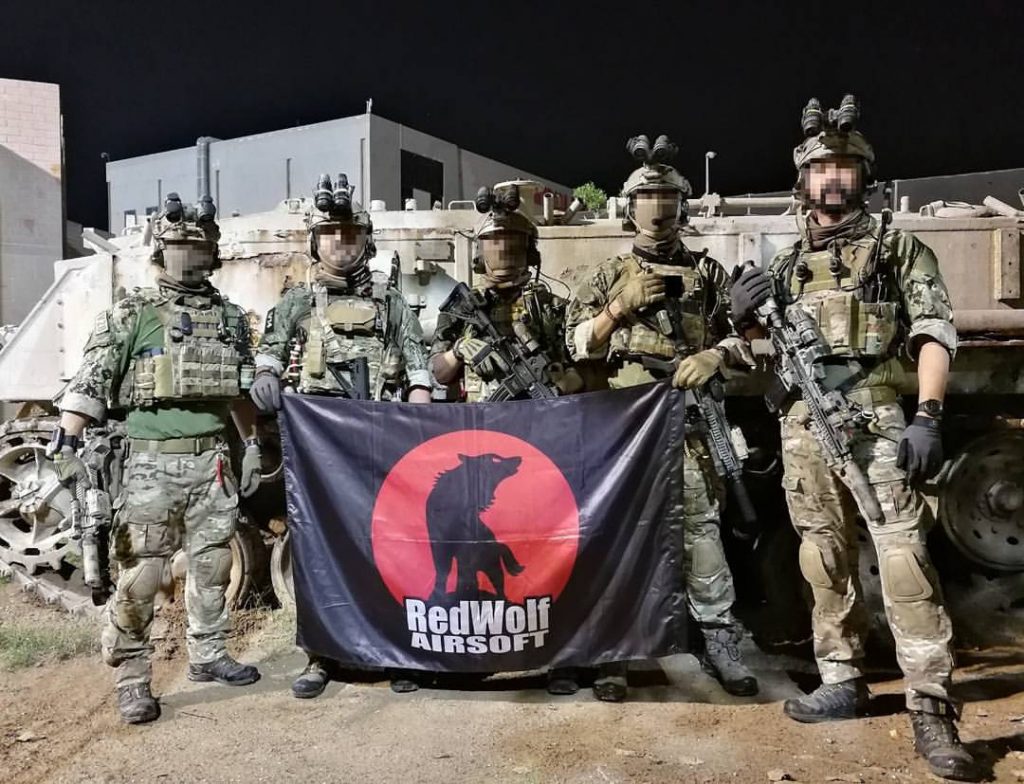 1100 Player Airsoft Game, American Milsim Arsenal, Holding the School