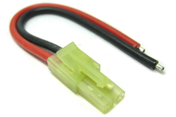 Mini Tamiya connector commonly found in R/C cars