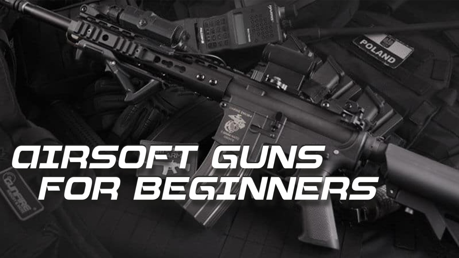 Airsoft sniper equipment - Gunfire