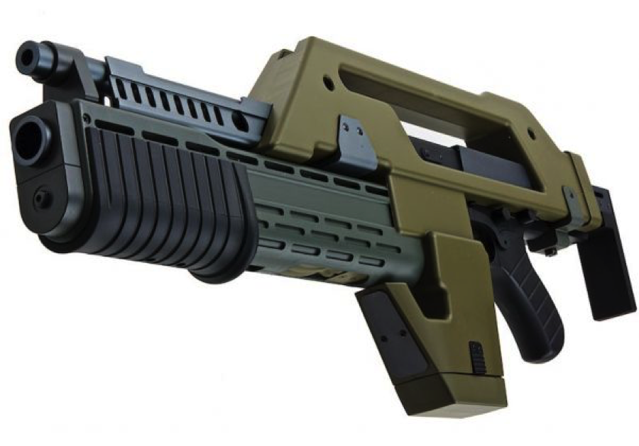 futuristic airsoft pistols