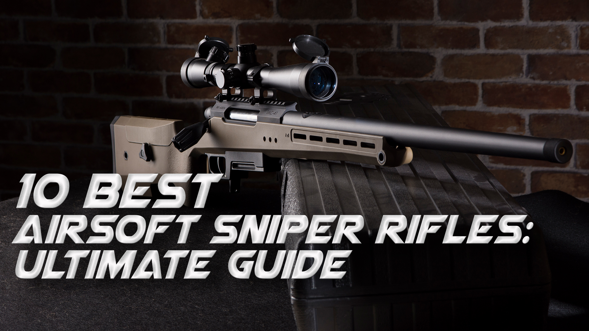 Airsoft M24 Bolt Action Sniper Rifle w/ Bipod & Scope